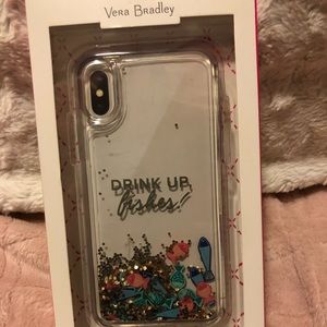Vera Bradley “Drink Up Fishies” iPhone X case